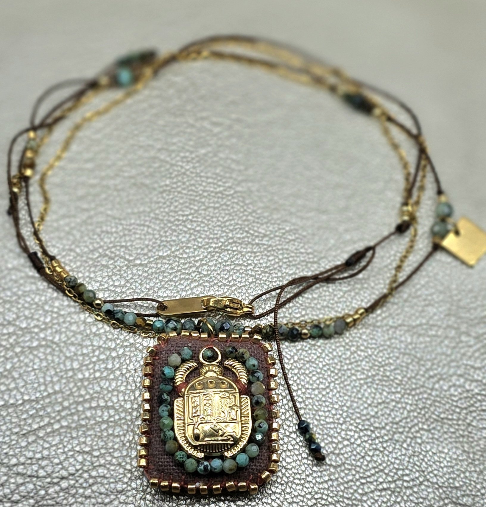 Collier "Scarabée" – Image 1